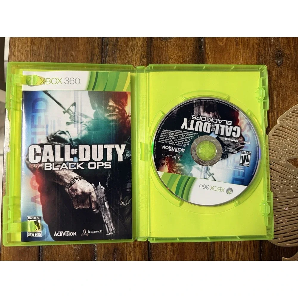 Call of Duty Black Ops, Xbox 360, 2010, Complete in Box CIB read